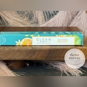 Clean Reserve H2EAU Golden Citrus Rollerball Perfume 10ml New in Box